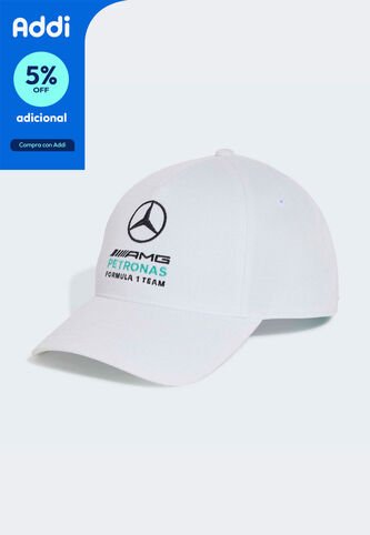 Gorra adidas Sportswear DNA de la escudería de fórmula 1 Mercedes - AMG Petronas Blanco adidas Performance