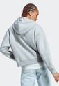 Hoodie Gris-Blanco adidas Performance Future Icons Badge of Sport de adidas Performance