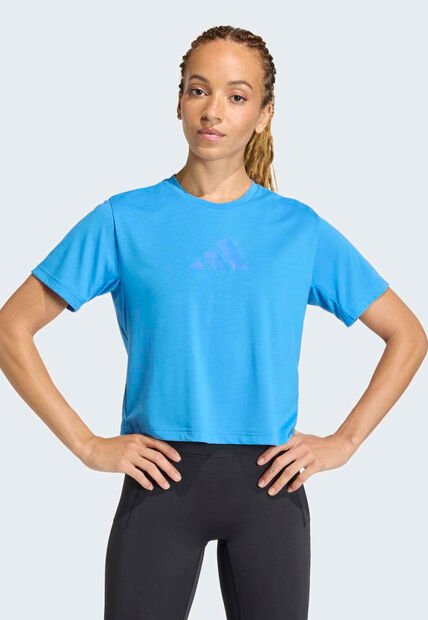 Camiseta adidas Performance Essentials Azul