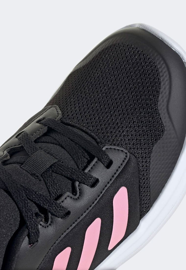 Tenis adidas negros con rosa online