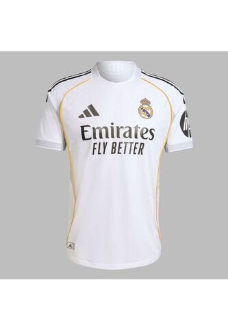 Camiseta Adidas Hombre Local Real Madrid 25 Authentic-Blanco adidas Performance