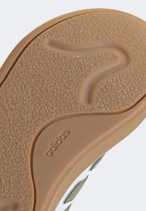 Tenis Lifestyle Blanco-Verde Oliva-Marrón adidas Sportswear Courtblock EL C