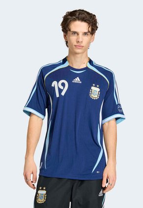 Camiseta adidas Performance Visitante argentina 2006 Messi Azul