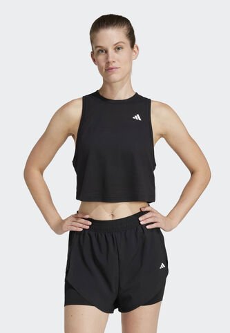 Camiseta adidas Performance Essentials Boxy Workout Negro adidas Performance