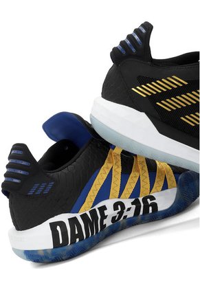 Tenis Basketball Negro-Azul-Blanco adidas Performance Dame 6