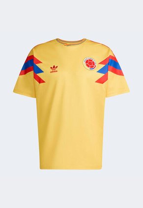 Camiseta adidas Performance Visitante Selección Colombia 1990 Amarilla