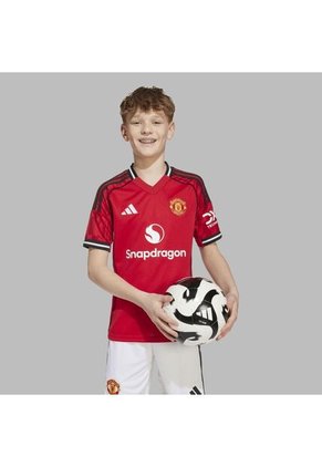 Camiseta Adidas Niños Local Manchester United 25/26 - Rojo