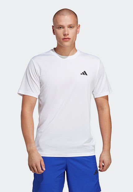 Camiseta Blanco-Negro adidas Performance Training Essentials