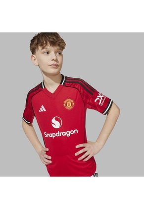 Camiseta Adidas Niños Local Manchester United 25/26 - Rojo