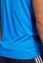 Camiseta Azul adidas Performance Aero3s Tee Pb de adidas Performance