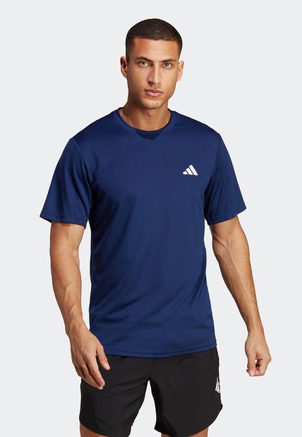 Camiseta Azul-Blanco adidas Performance Train Essentials
