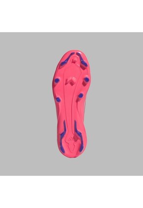 Guayos Adidas Kids F50 Hyperfast League Sin Cordones - Blanco