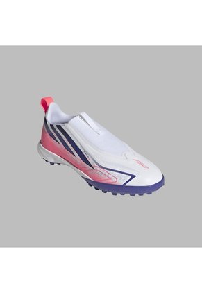 Torretin Adidas Kids F50 Hyperfast League Sin Cordones - Blanco