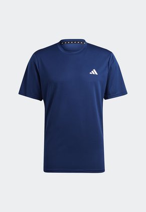 Camiseta Azul-Blanco adidas Performance Train Essentials