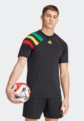 Camiseta Negro-Verde-Rojo adidas Performance Fortore 23