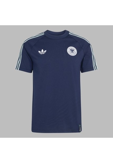 Camiseta Adidas Performance Hombre Originals Alemania - Azul - Fútbol | Uso Casual Y Entrenamiento