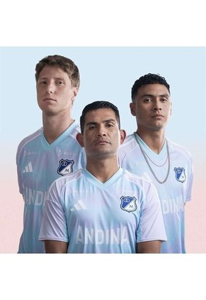 Camiseta Adidas Hombre Visitante De Millonarios FC 26 - Azul
