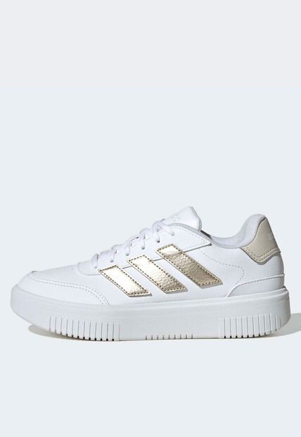 Tenis Lifestyle adidas Sportswear Courtblock Bold Blanco
