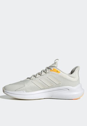 Tenis Lifestyle Gris-Beige-Naranja adidas Performance AlphaEdge +
