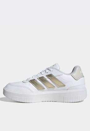 Tenis Lifestyle adidas Sportswear Courtblock Bold Blanco