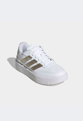 Tenis Lifestyle adidas Sportswear Courtblock Bold Blanco