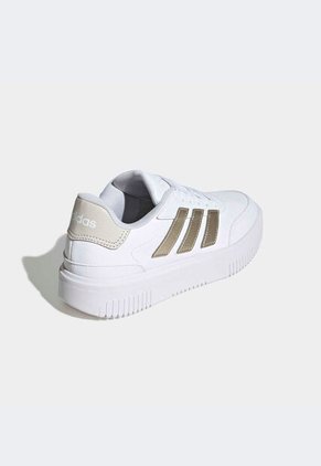 Tenis Lifestyle adidas Sportswear Courtblock Bold Blanco