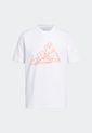 Camiseta Blanco-Rojo adidas Performance Pass Rock Basketball de adidas Performance