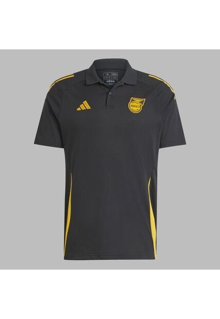 Camiseta Adidas Hombre Polo Jamaica 24/25 - Negro