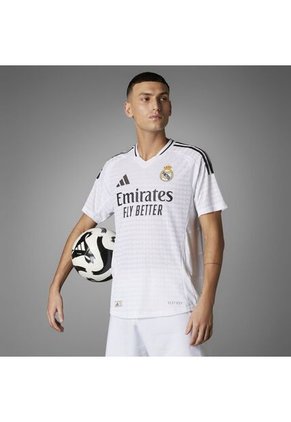 Camiseta Adidas Hombre Local Real Madrid 24 Authentic-Blanco