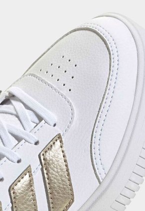 Tenis Lifestyle adidas Sportswear Courtblock Bold Blanco