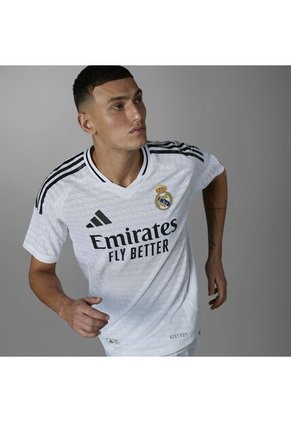 Camiseta Adidas Hombre Local Real Madrid 24 Authentic-Blanco