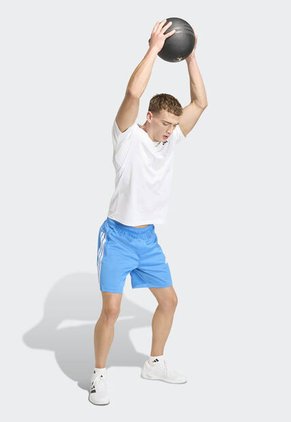 Pantaloneta adidas Performance Workout Essentials Base Azul