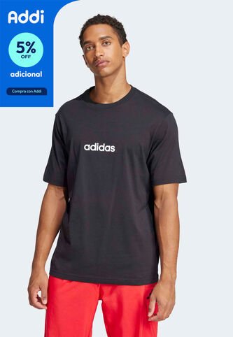 Camiseta adidas Sportswear Essentials Linear Negro adidas Performance