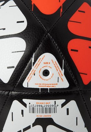 Balón De Fútbol Blanco-Naranja-Negro adidas Performance Glider