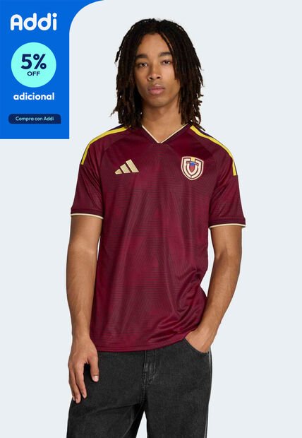 Camiseta adidas Performance Local Venezuela 26 Vinotinto