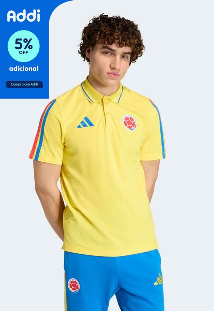 Polo adidas ADN Selección Colombia Amarillo