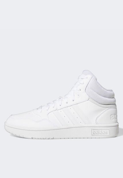 Tenis adidas Sportswear  Hoops 3.0 Mid Classic Blanco