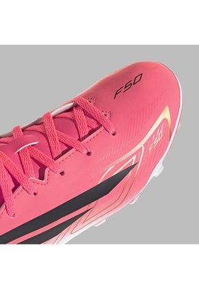 Guayos Adidas F50 Hyperfast Club - Rosado - Kids | FG