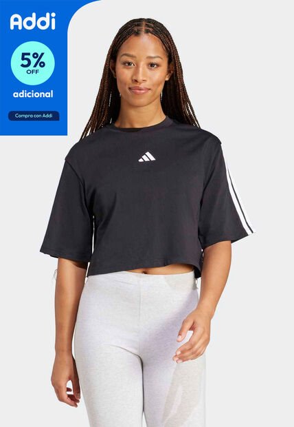 Camiseta adidas Sportswear Essentials Negro