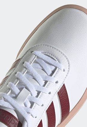 Tenis Lifestyle Blanco-Nude-Vinotinto adidas Performance Court