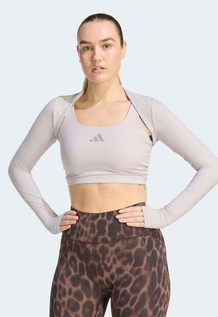 Bolero Training adidas Performance PrimeLift Essentials Contour Lila
