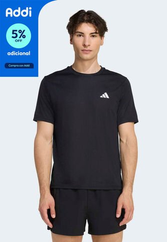 Camiseta adidas Performance Essentials Base Negro adidas Performance