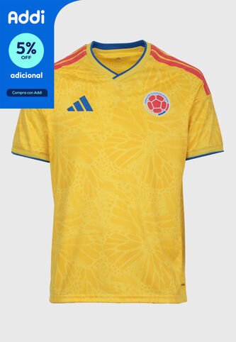 Camiseta Local Selección Colombia 26 adidas Amarillo adidas Performance
