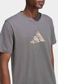 Camiseta adidas Sportswear Graphic Camo Explorer Gris de adidas Performance
