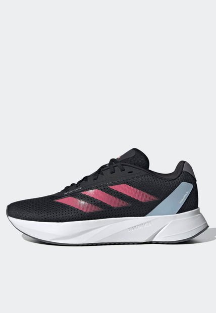 Tenis Running Negro-Blanco-Rosa adidas Performance Duramo SL