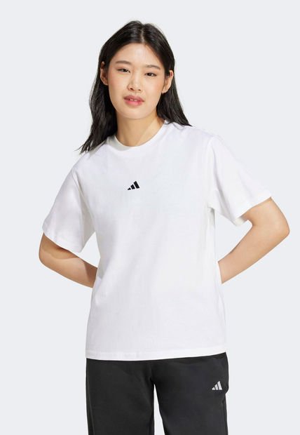 Camiseta Blanco-Negro adidas Sportswear Essentials