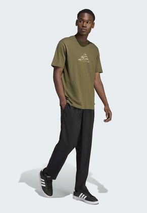 Camiseta adidas Sportswear Graphic Camo Explorer Verde