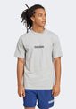 Camiseta adidas Sportswear Essentials Linear Single Gris de adidas Performance