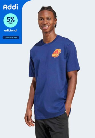 Camiseta adidas Sportswear Graphic Food  Azul adidas Performance