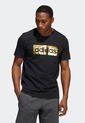 Camiseta Negro-Dorado adidas Performance M Pff T de adidas Performance